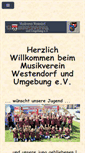 Mobile Screenshot of mv-westendorf.de